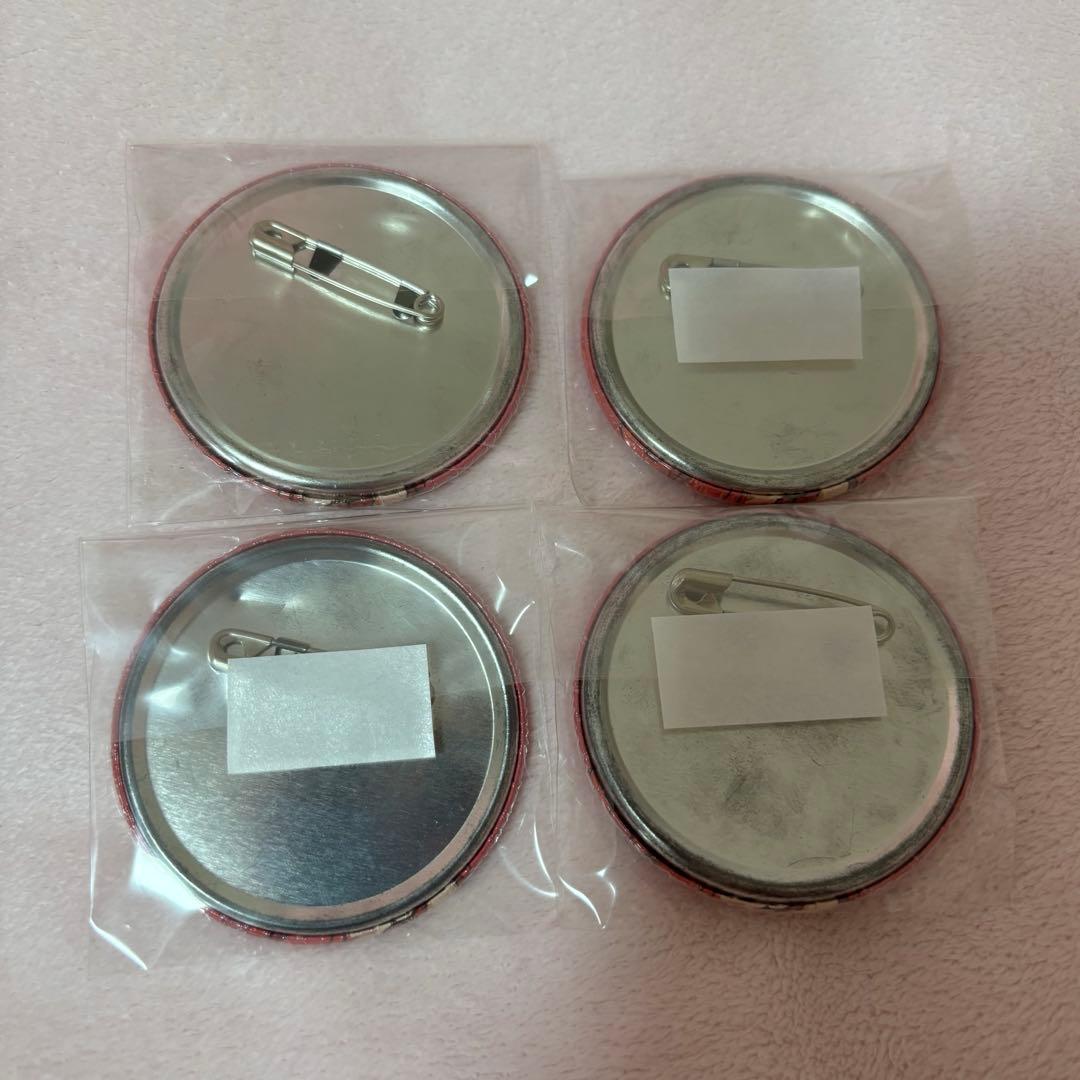 地縛少年花子くん ミツバ 金魚缶バッジ 4点セット