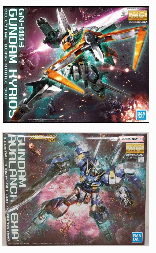 新品　ＭＧ 1/100 ガンダムアヴァランチエクシアダッシュ　他