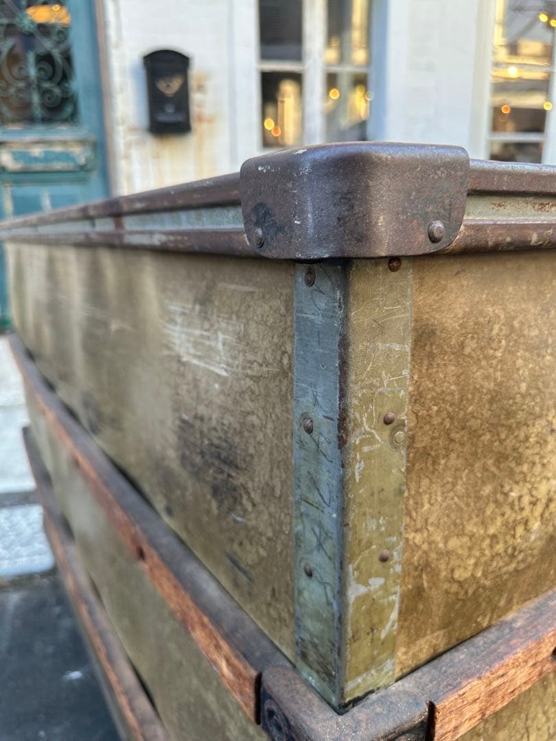 アンティーク台車　キャスター付き　レトロ