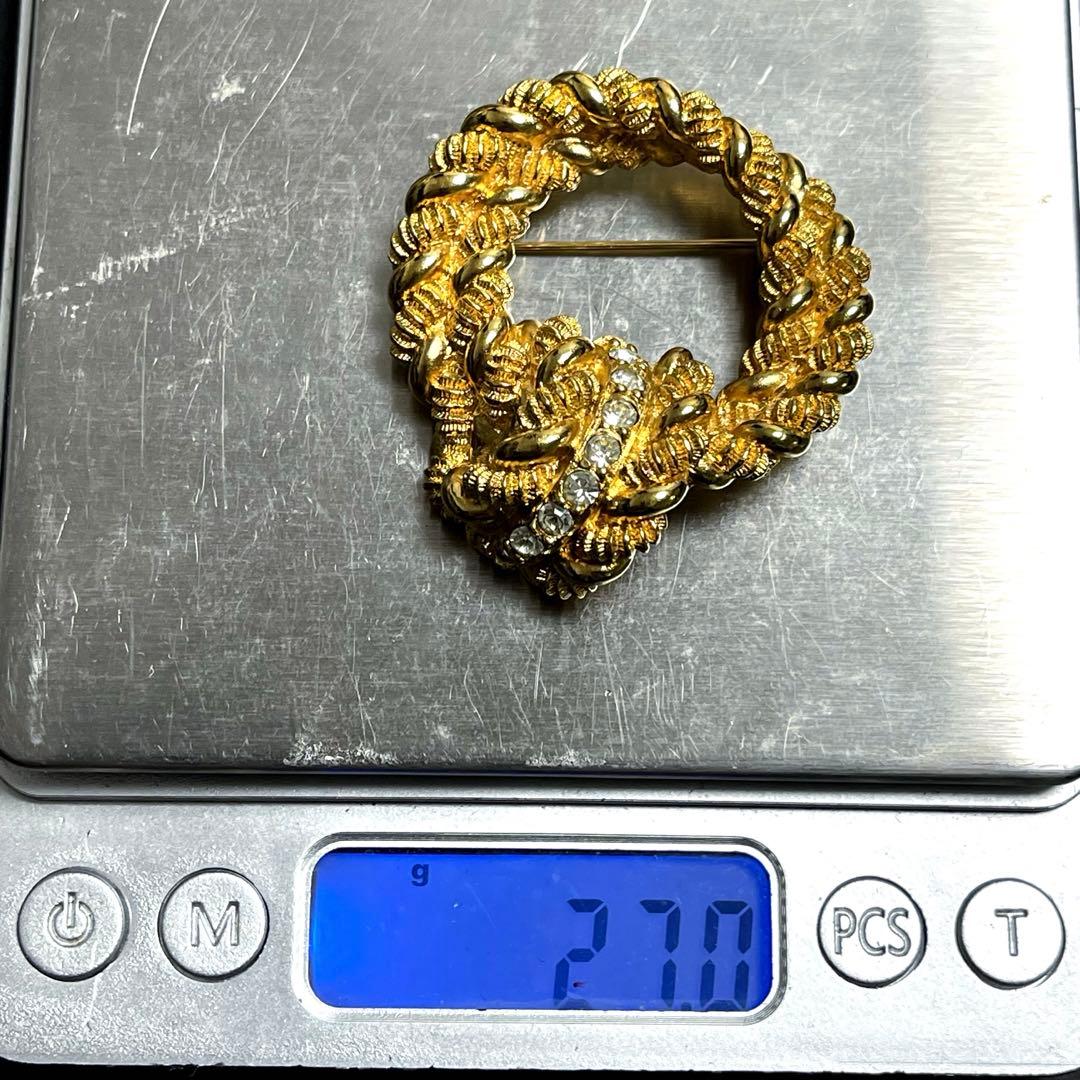 Christian Dior ストーン ブローチ ヴィンテージ