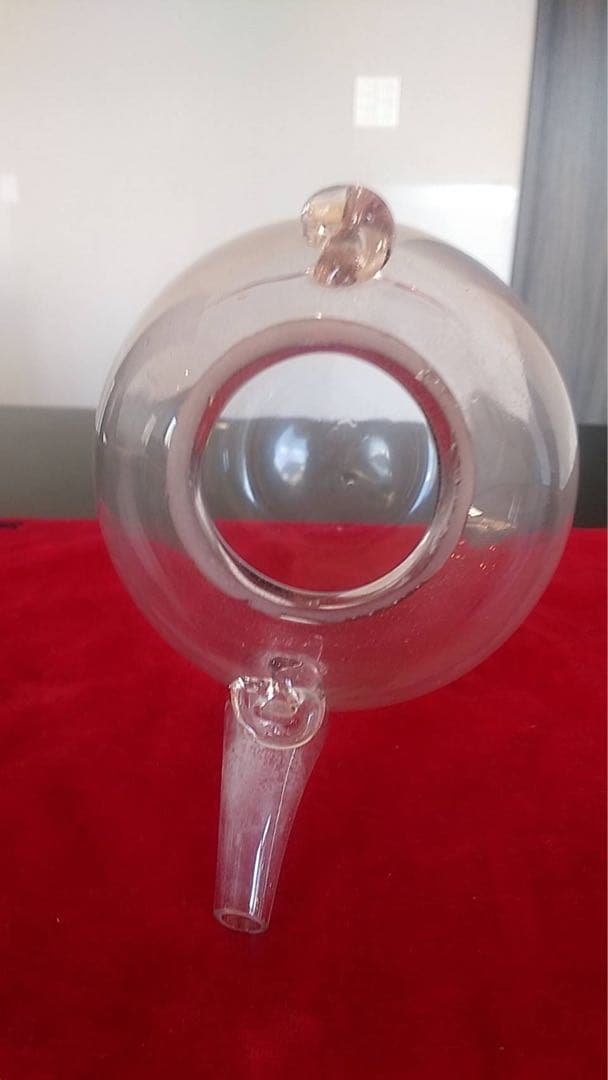 チロリ　酒器　古道具　アンティーク　水注　ちろり　和ガラス　花器　ギャマン