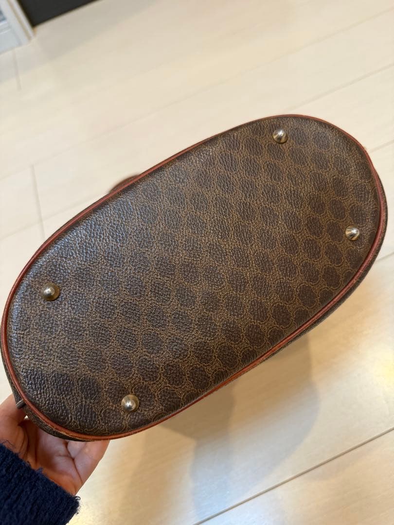 CELINE vintage トートバッグ/マカダムモノグラム