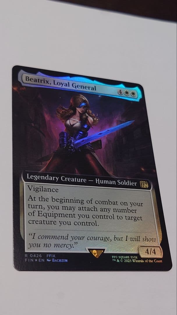 MTG FF 忠実なる将軍、ベアトリクス 拡張 Foil