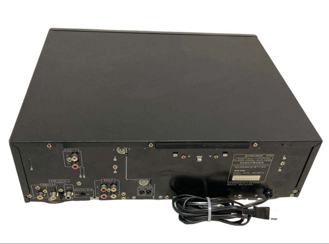 【LD/CD動作品】Pioneer CLD-K22G LDプレーヤー リモコン付