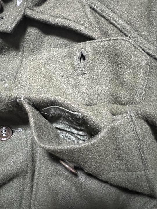 米軍 実物 ウールシャツ 前期 S