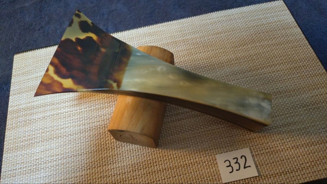 三味線バチ【送料無料】332白水牛ALL天然素材