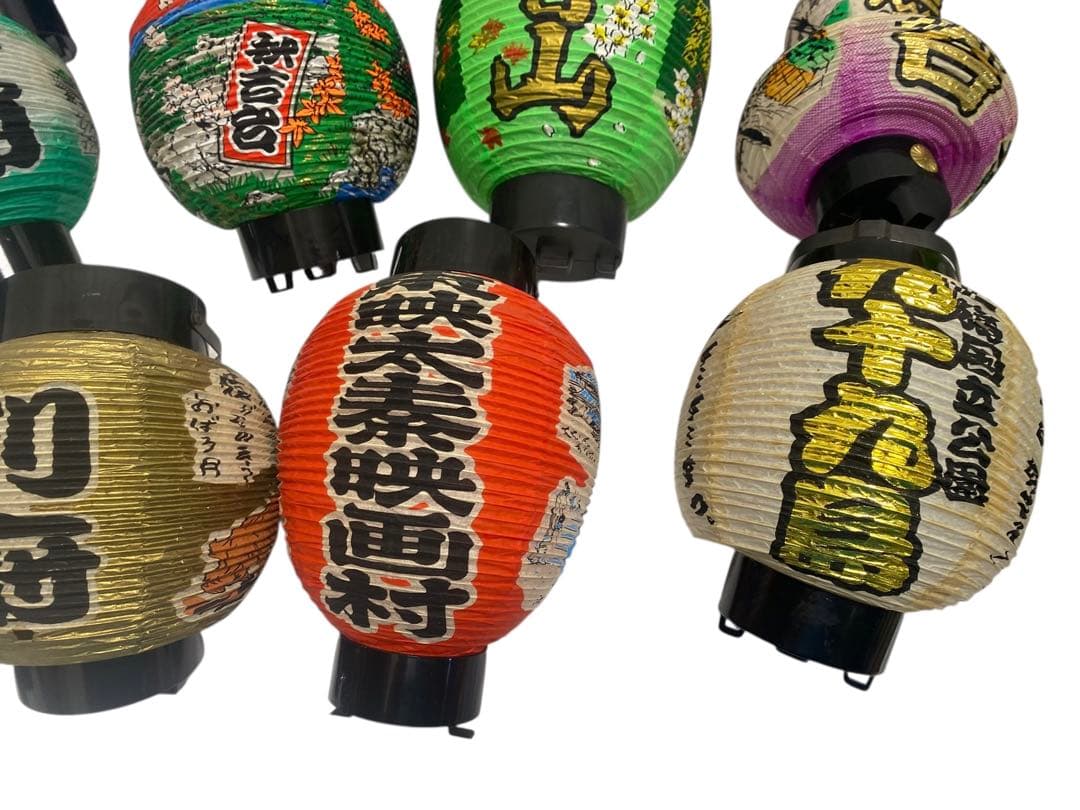 お土産　提灯　おまとめ提灯　36個　ご当地提灯　昭和レトロ
