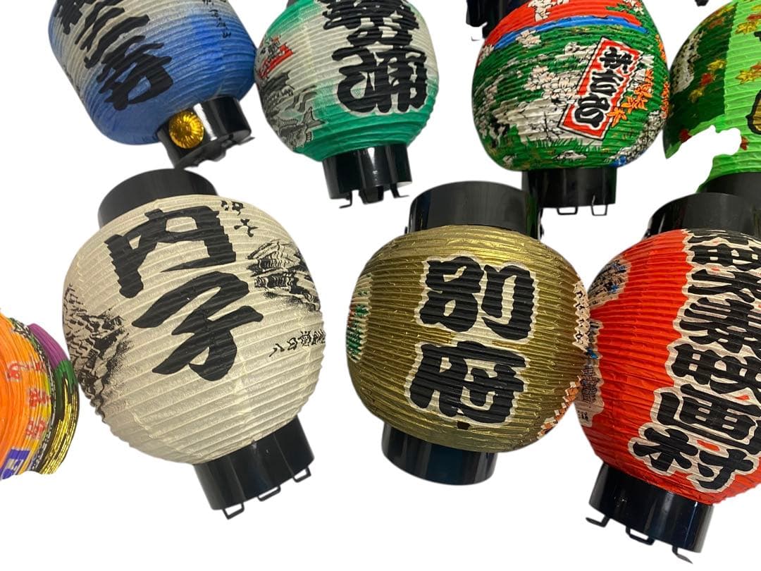 お土産　提灯　おまとめ提灯　36個　ご当地提灯　昭和レトロ