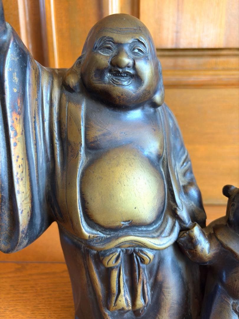 布袋尊　置き物　縁起物