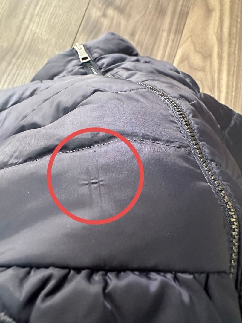 バーバリー ロンドン ベビー ダウン ジャケット コート ネイビー 2Y 美品