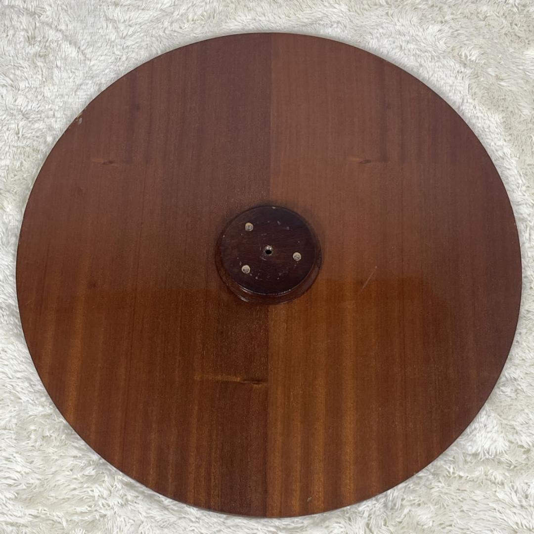 アンティークテーブル　象嵌細工 レトロ　サイドテーブル　丸　ヴィンテージ