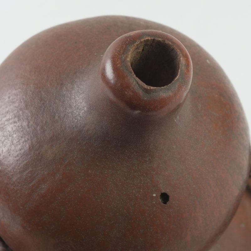 時代提げ物　古瓢箪　徳利　根付　薬入　D　9805