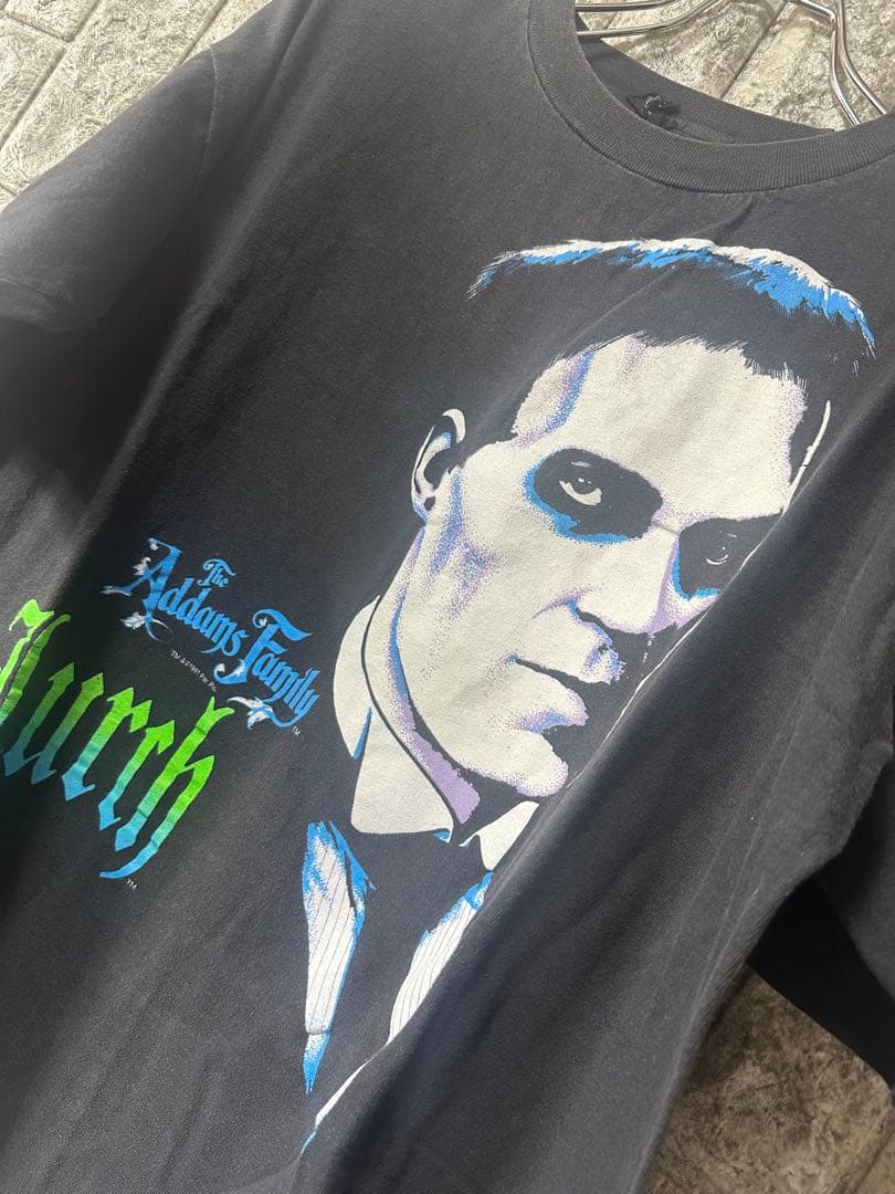 90s アダムスファミリー Tシャツ1991 激レアサイズM ルーチ　Lurch
