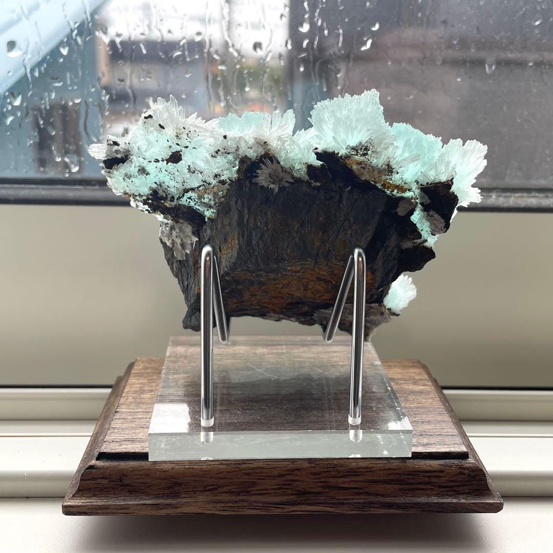 中国 雲南省産 ブルーアラゴナイト 鉱物標本