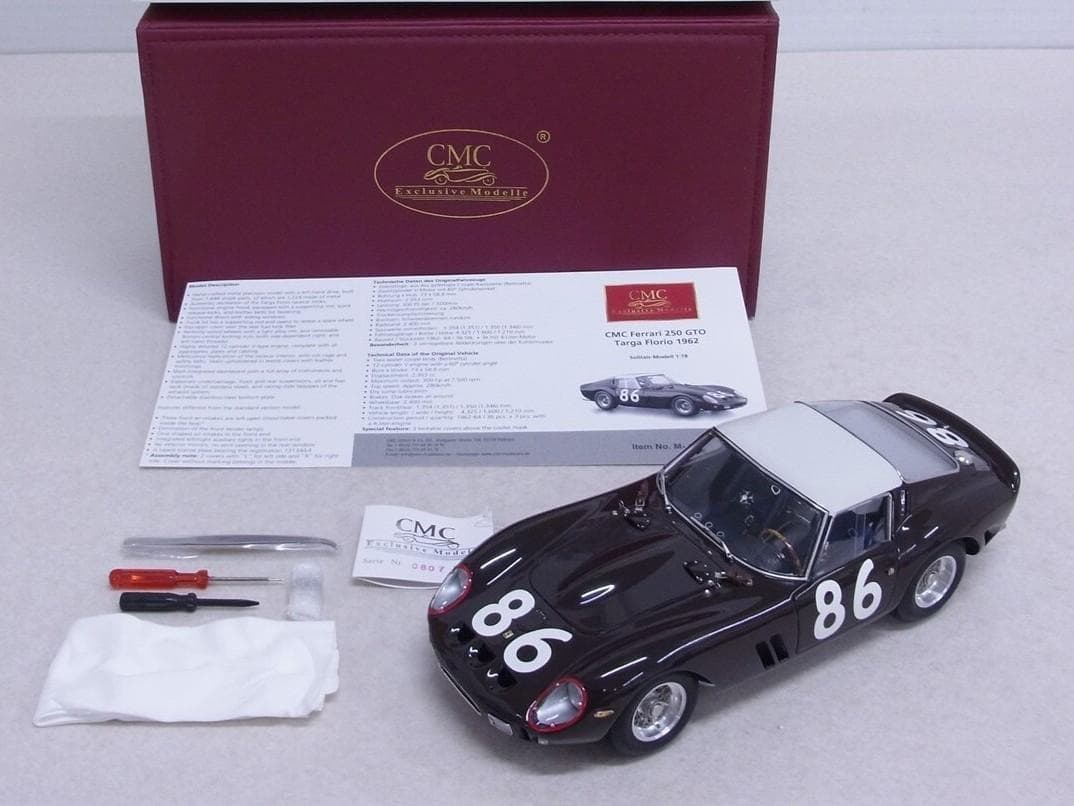 CMC フェラーリ 250 GTO タルガ・フローリオ 1962 #86