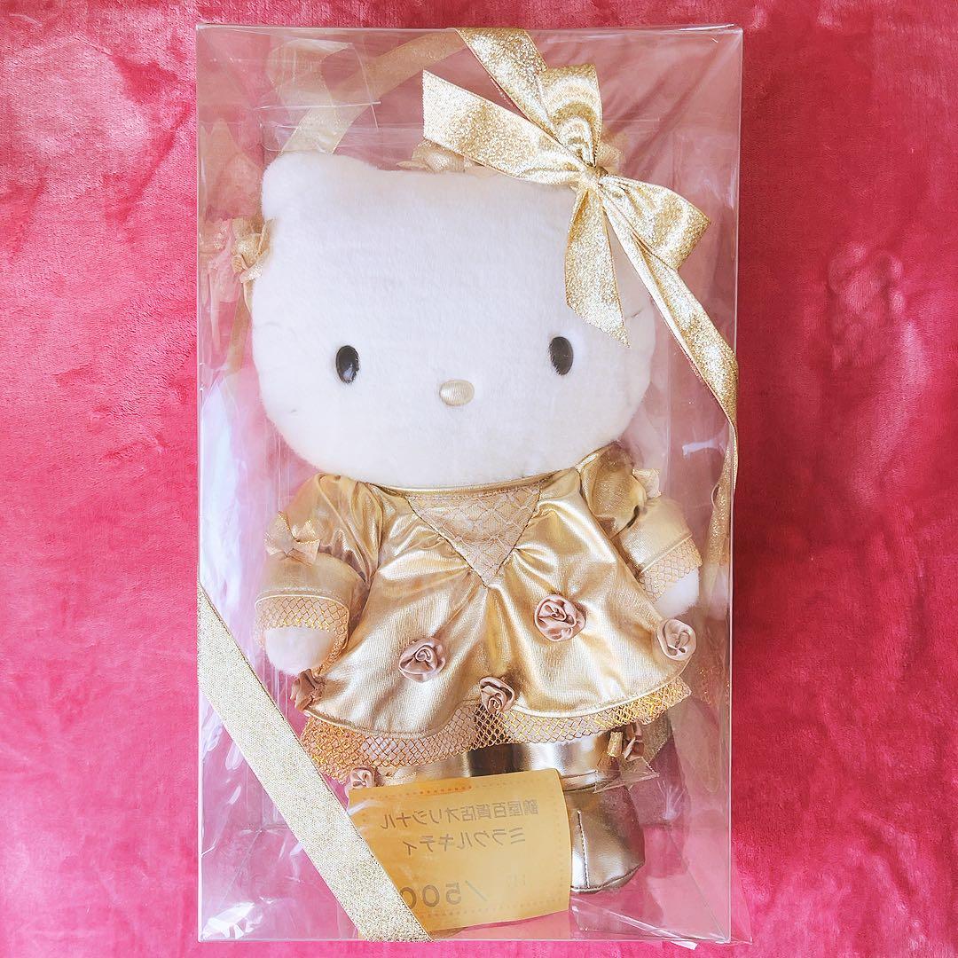 希少レア　ハローキティ　鶴屋百貨店　ミラクルキティ　ぬいぐるみ　サンリオ