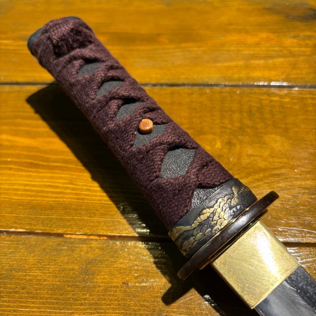 日本刀残欠クラフトナイフNo.96 藤井兼藤 切先