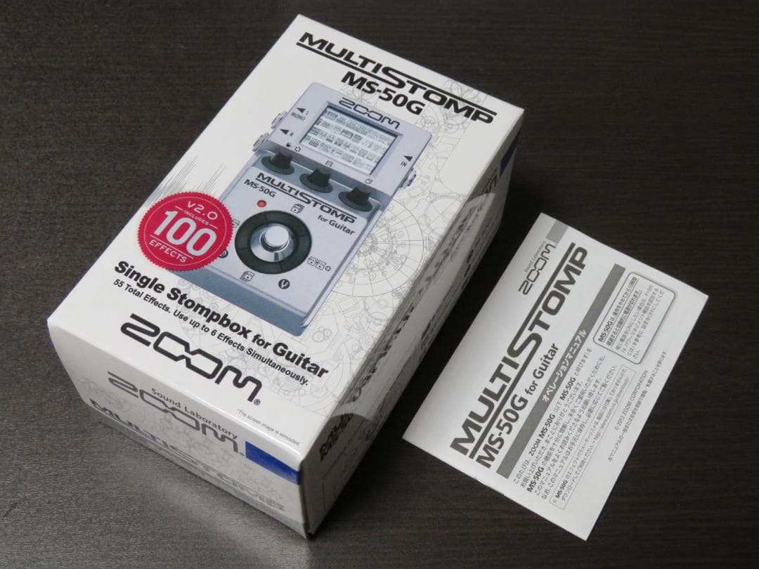 ZOOM MS-50G マルチ・エフェクター【ほぼ新品】