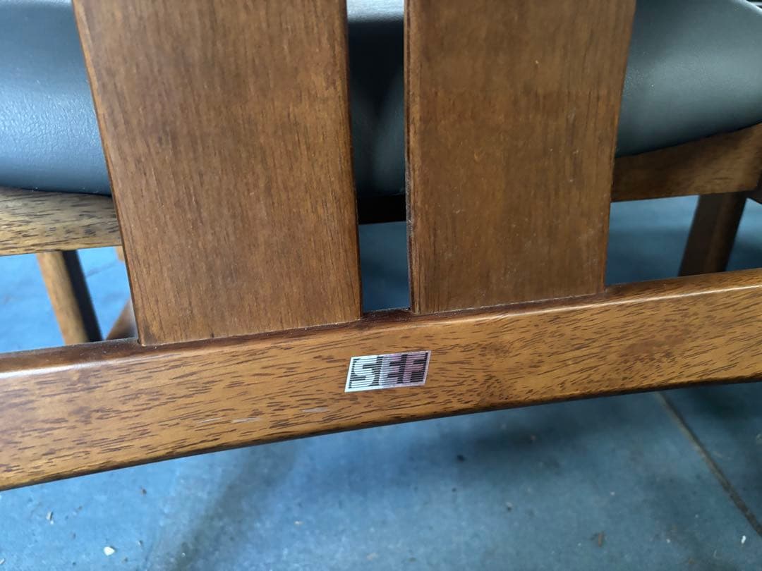 ダークブラウン木製ダイニングテーブルと椅子6脚セット 岐阜県揖斐郡池田町まで