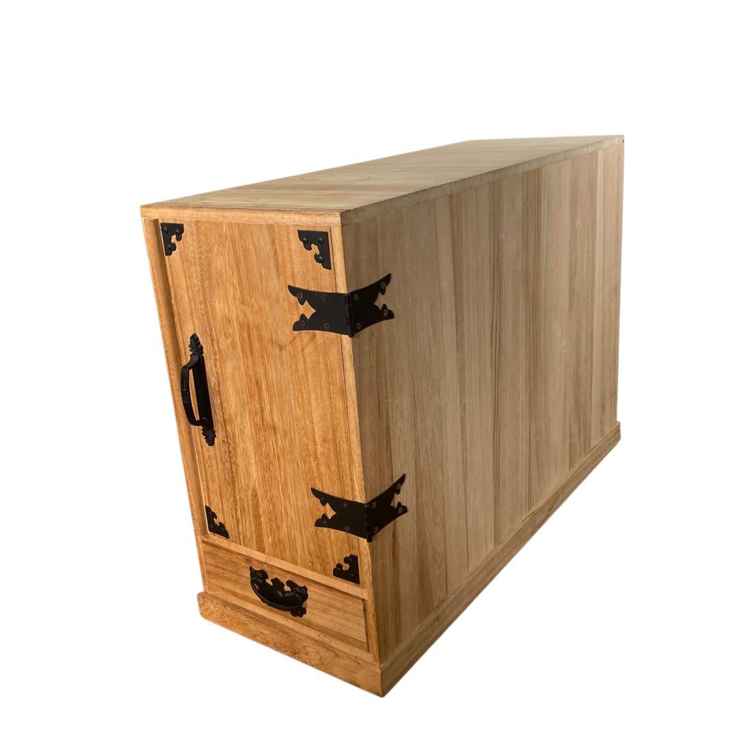 高級　掛け軸　桐箪笥