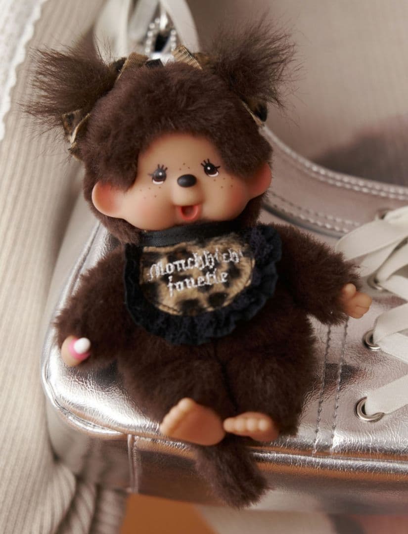 monchhichi×jouetie レオパードキーチェーン 新品未使用未開封品