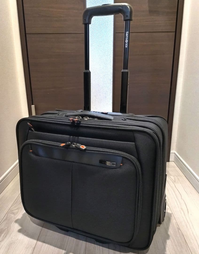 美品　サムソナイト　モバイルオフィス　キャリーケース　畿内持込可　黒