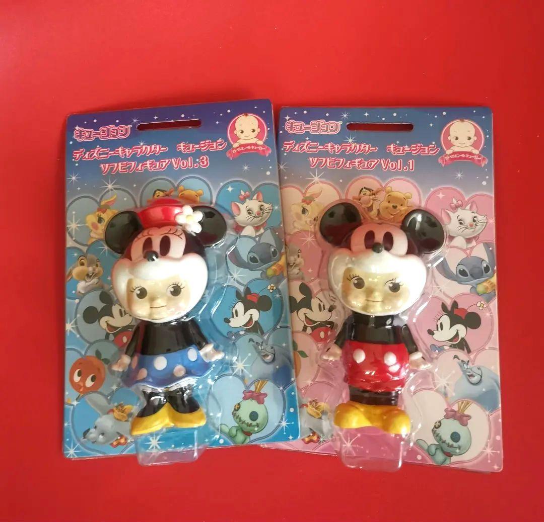 激レアミッキー&ミニーフィギュアキュージョン 非売品 未開封品