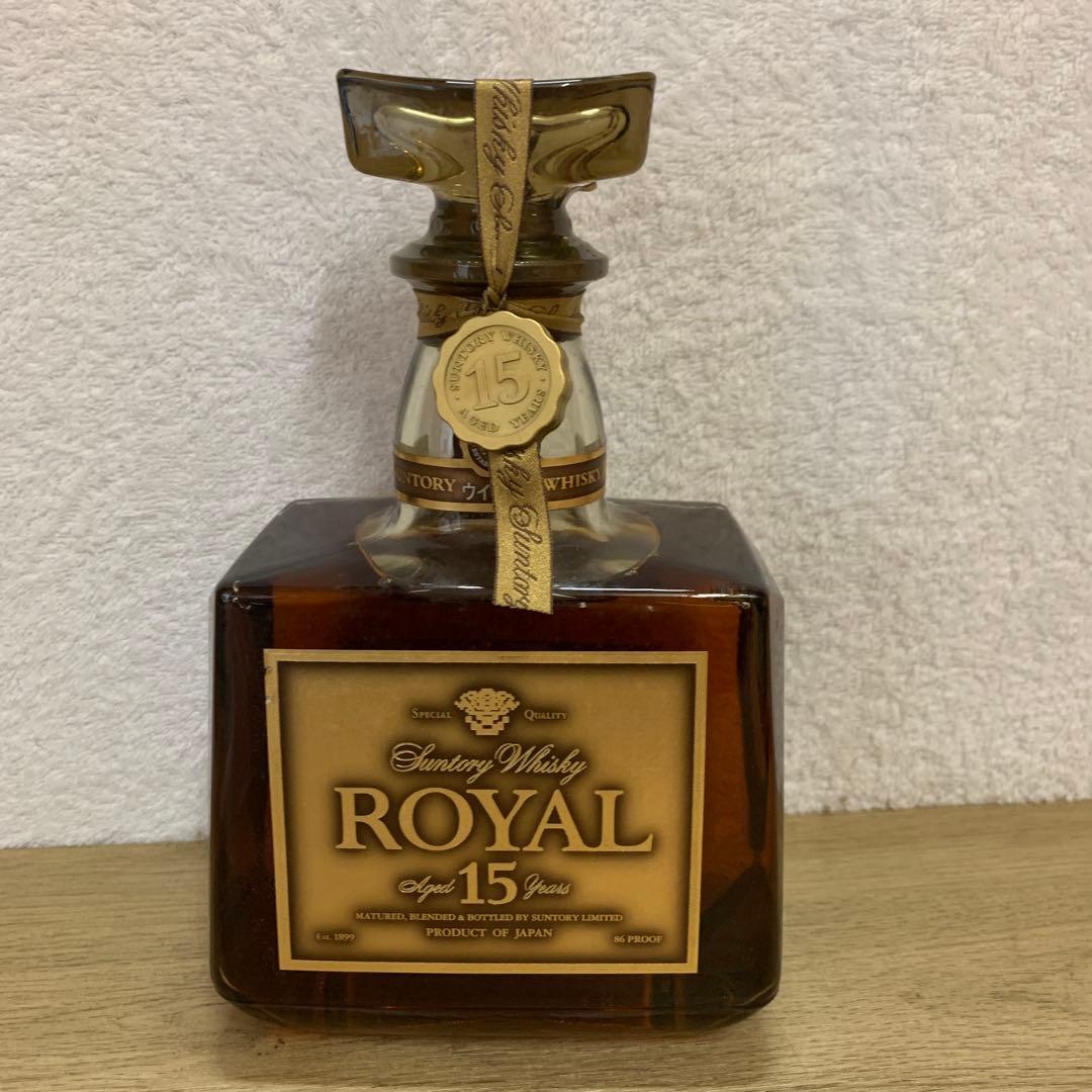 古酒サントリー 15年 ゴールドラベル 750ml