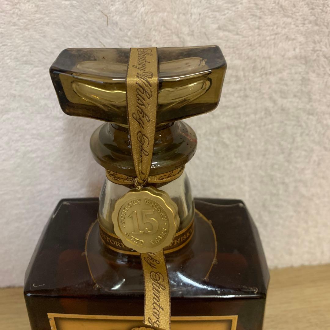 古酒サントリー 15年 ゴールドラベル 750ml