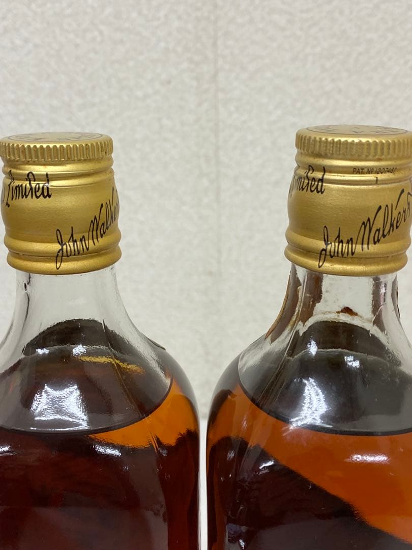 3-1649 Johnnie Walker Black Label 2本セット