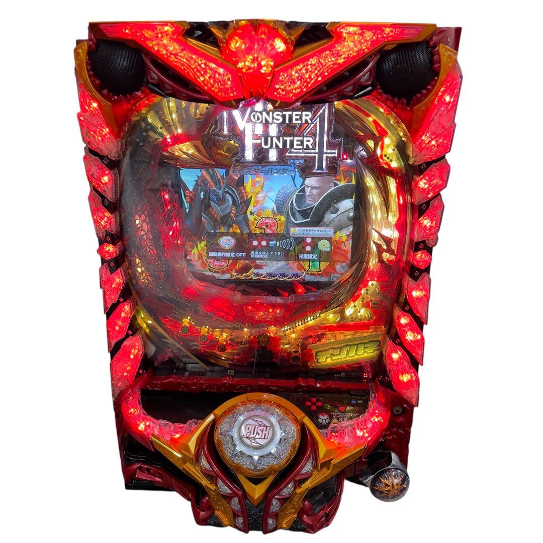 パチンコ台　CRデジハネモンスターハンターSTA株式会社サミー　実機