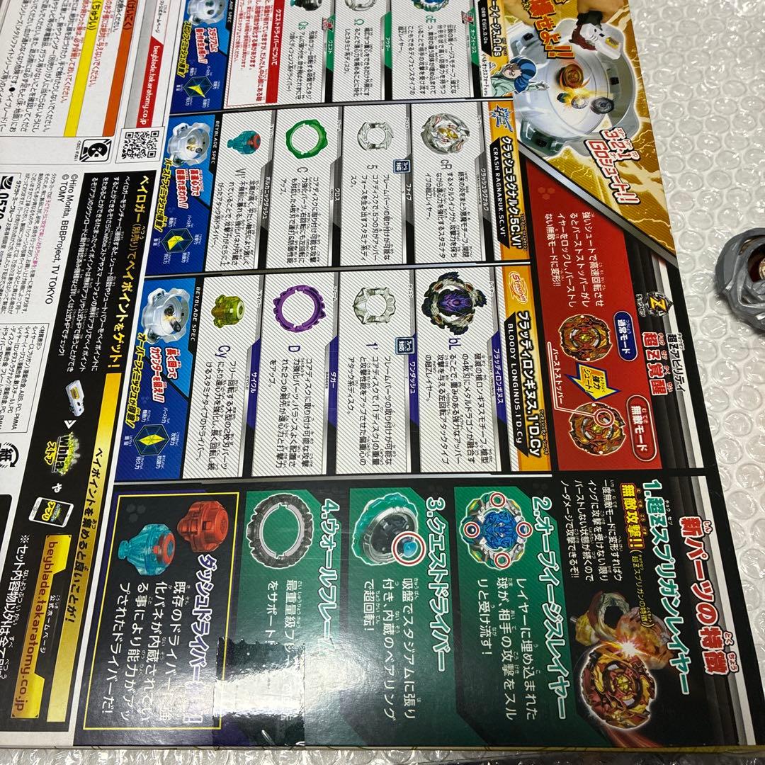 ベイブレードバーストB-128超Z改造セット超ゼツ カスタマイズセット