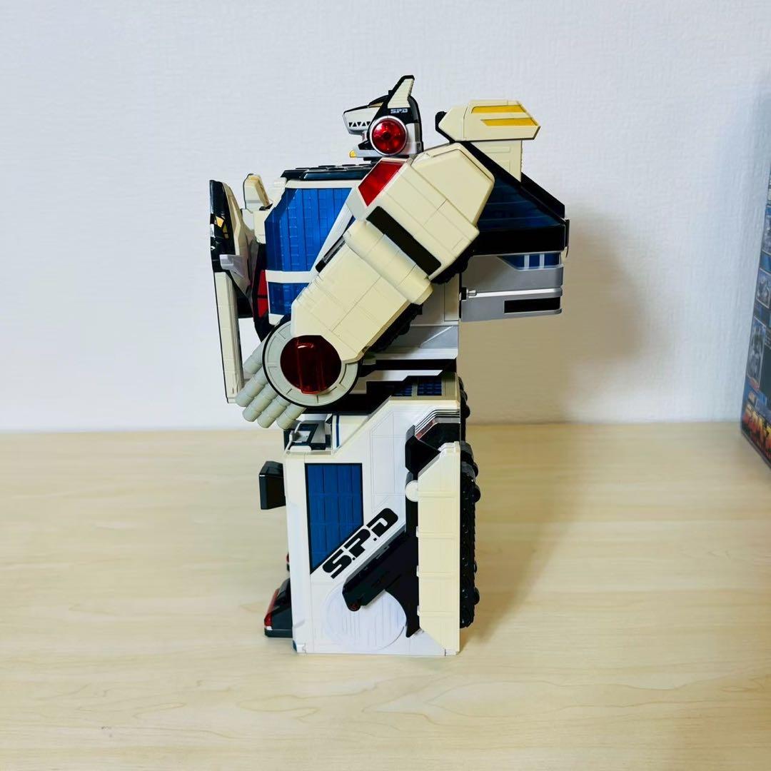 レア 箱説明書付 希少 DX デカベースロボ 変形 格納 レア デカレンジャー