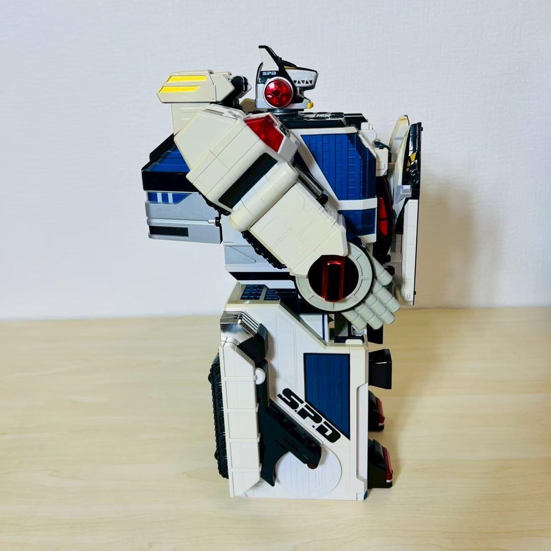 レア 箱説明書付 希少 DX デカベースロボ 変形 格納 レア デカレンジャー