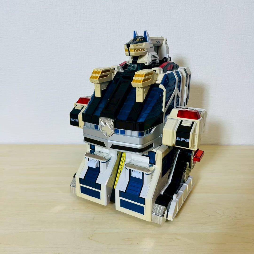 レア 箱説明書付 希少 DX デカベースロボ 変形 格納 レア デカレンジャー