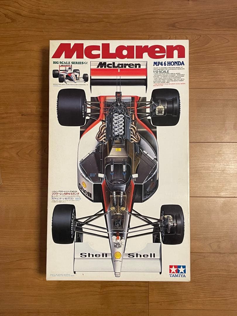 タミヤ マクラーレン ホンダ McLaren MP4/6 Honda 1/12