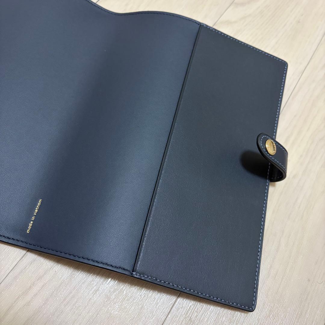 COACH チェリー さくらんぼ シグネチャー ノートブック 手帳カバー 青