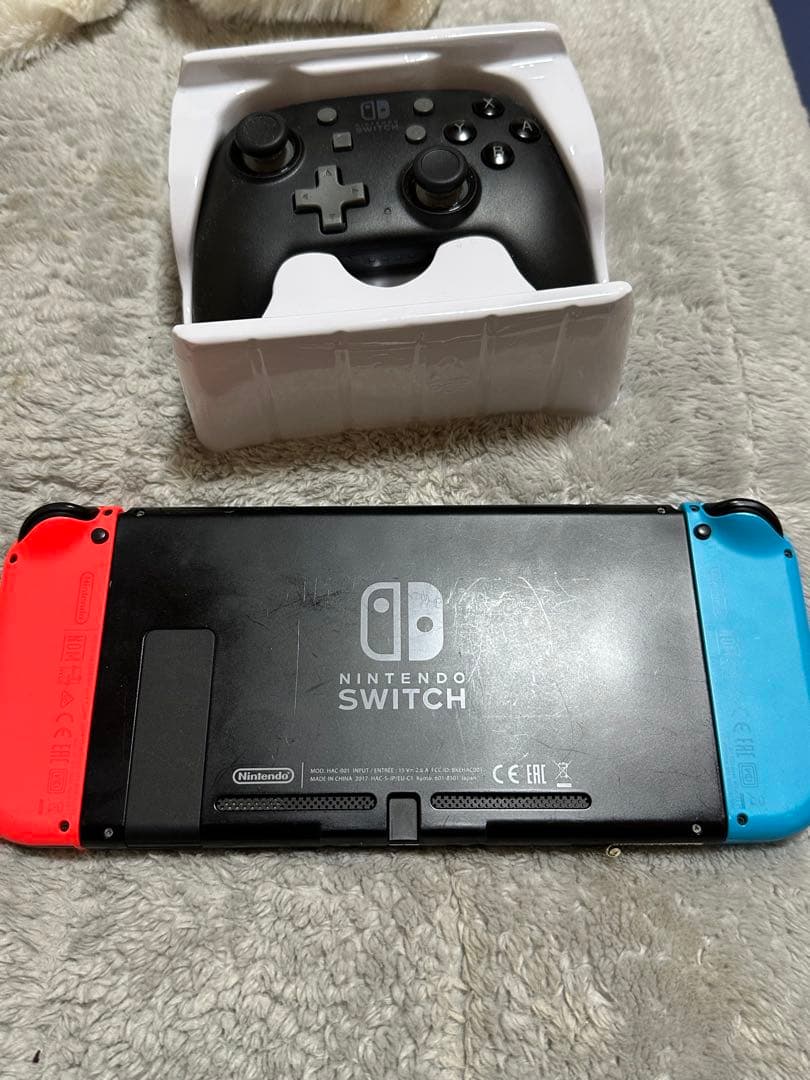 NintendoSwitch ネオンブルーネオンレッド ＋純正プロコントローラー