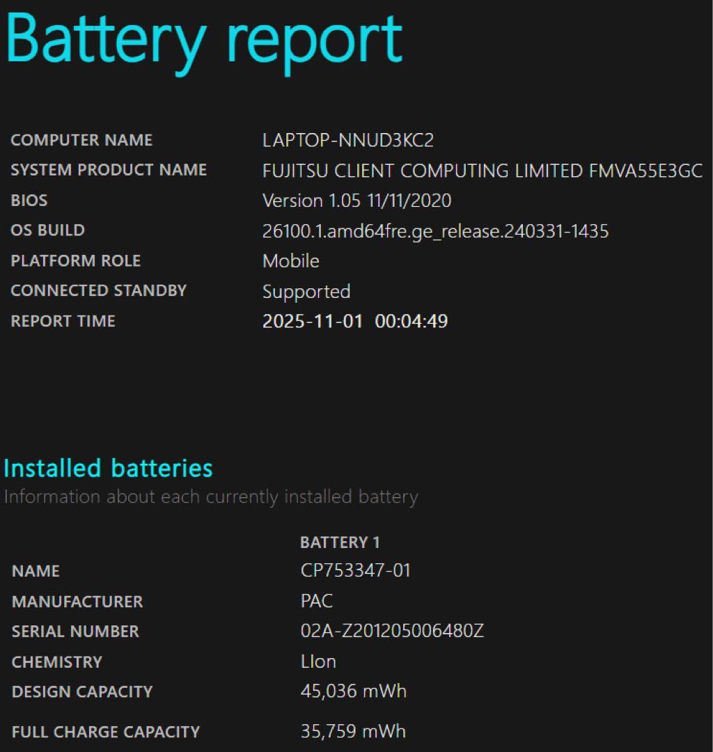 富士通 LIFEBOOK AH55/E3 i7 1165G7 32GB 2TB
