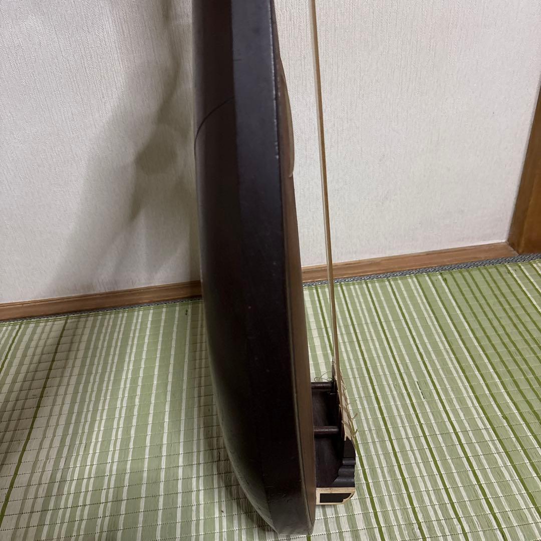 筑前琵琶　五弦　五柱　琵琶　楽器　希少　琵琶立て　弦楽器　琵琶台　民族楽器　5弦