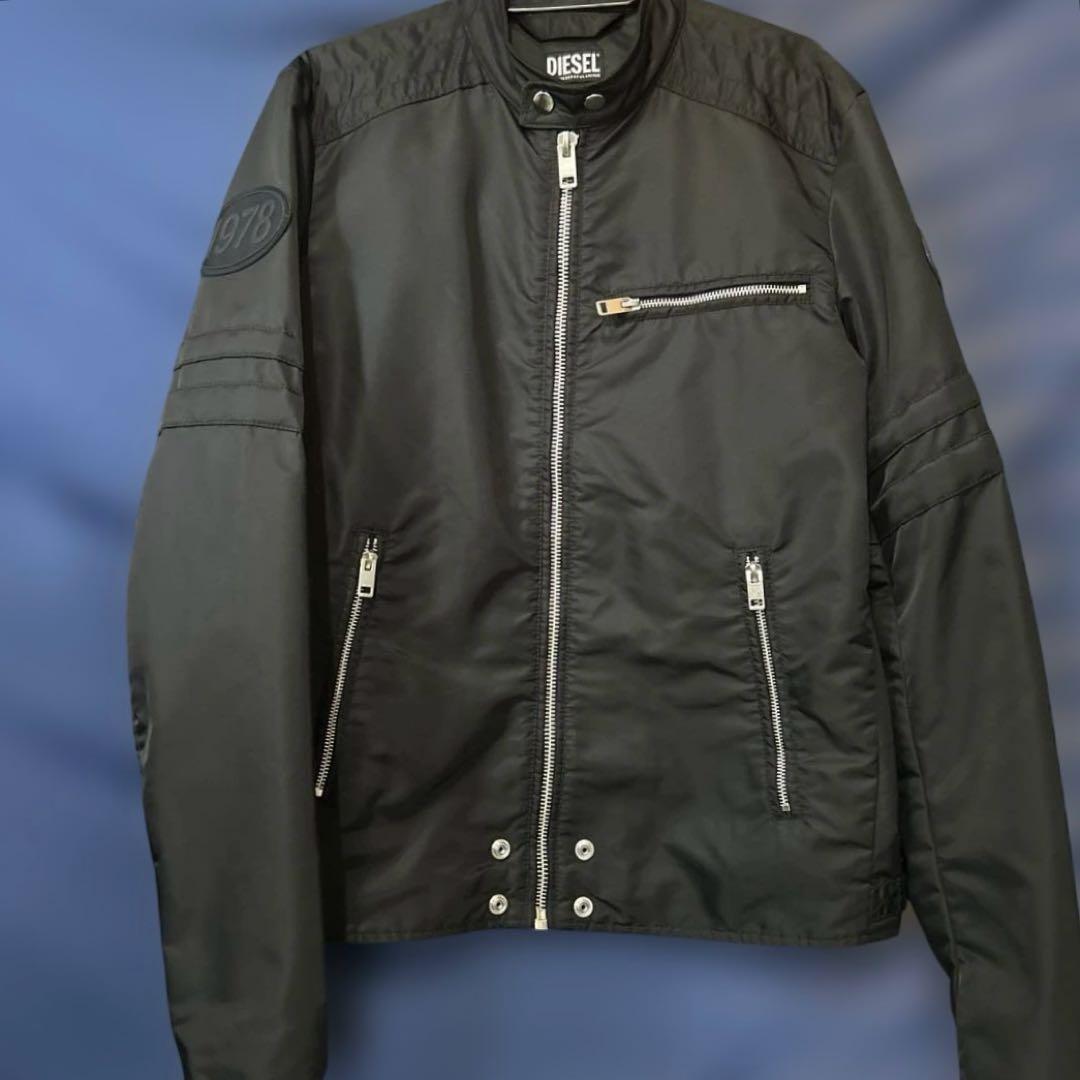 DIESELシングルライダースジャケット