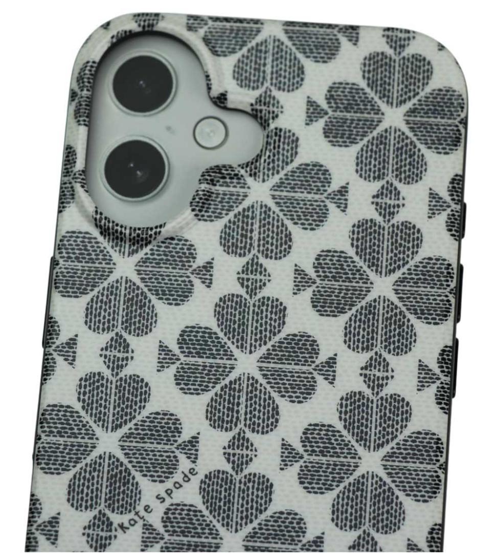 【ケイトスペード】スペードフラワー バンカーリング iPhone16ケース