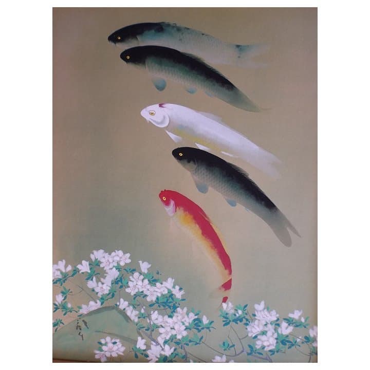 文化勲章受章画伯★川端　龍子　日本画★