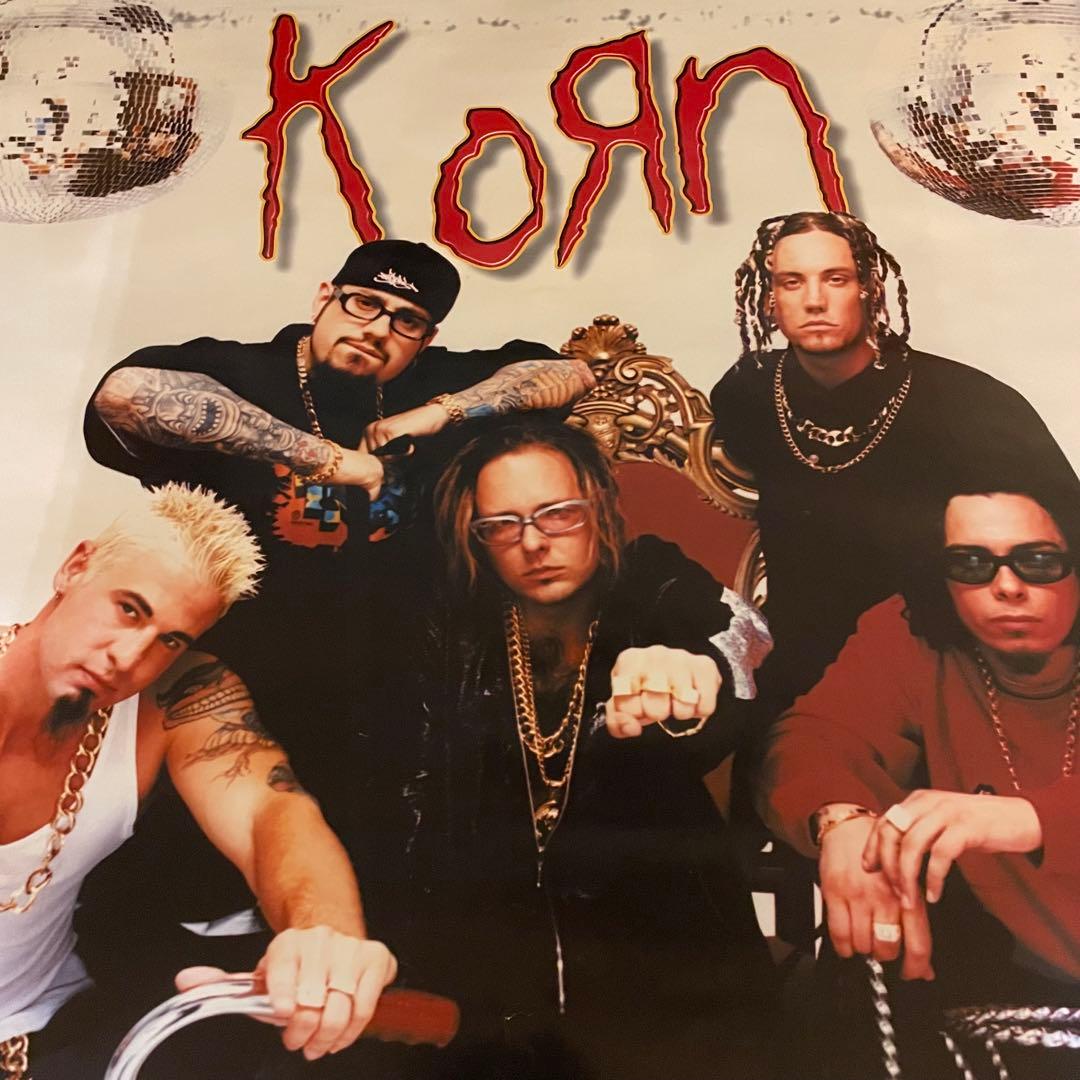 90s デッドストック KORN 大判ポスター