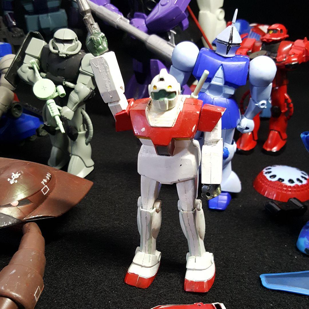 【ガンプラ】激レア　初代出版　40年以上前10体　ジャンク品　昭和レトロ　当時物