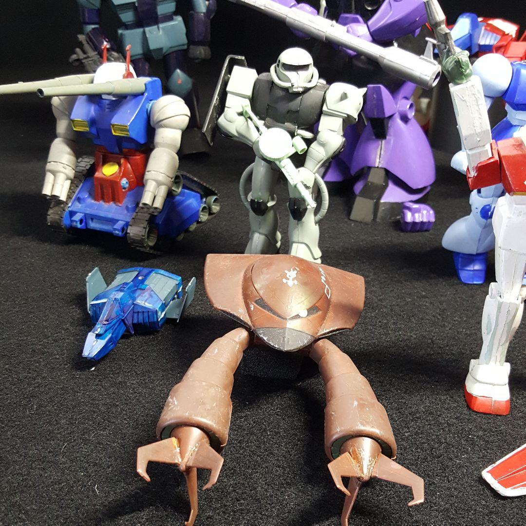 【ガンプラ】激レア　初代出版　40年以上前10体　ジャンク品　昭和レトロ　当時物