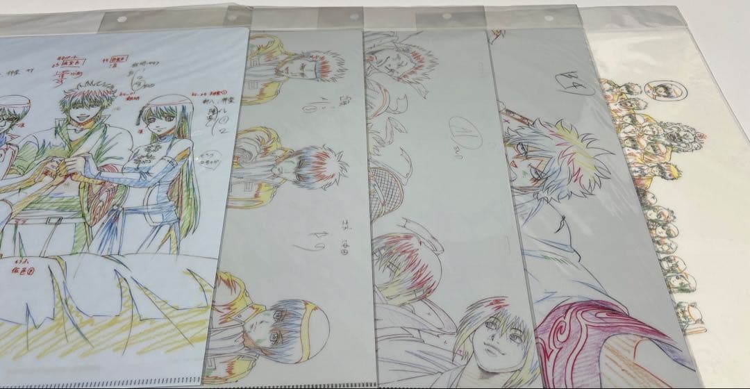 銀魂 クリアファイル 下敷き まとめ売り