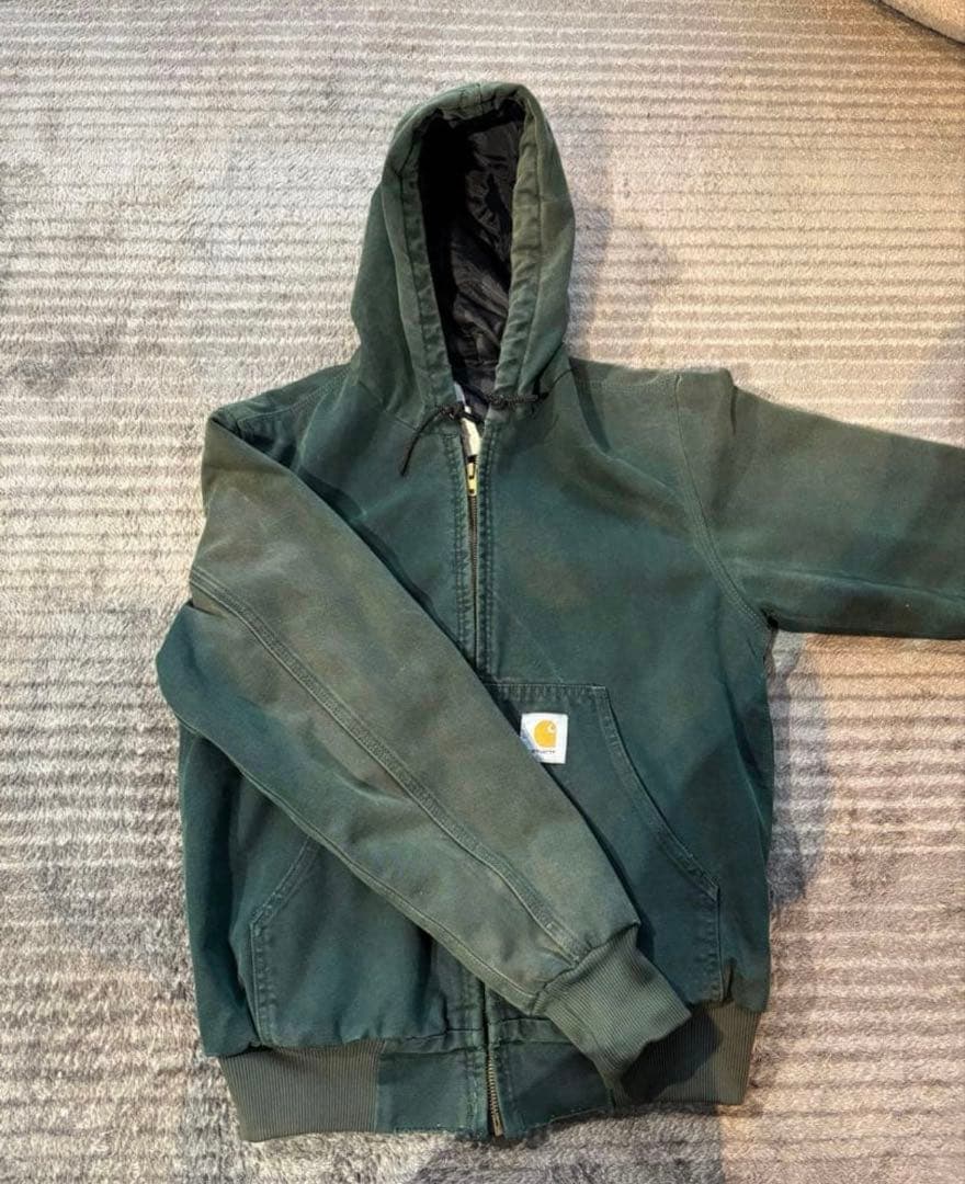 Carhartt アクティブジャケット ダークグリーン