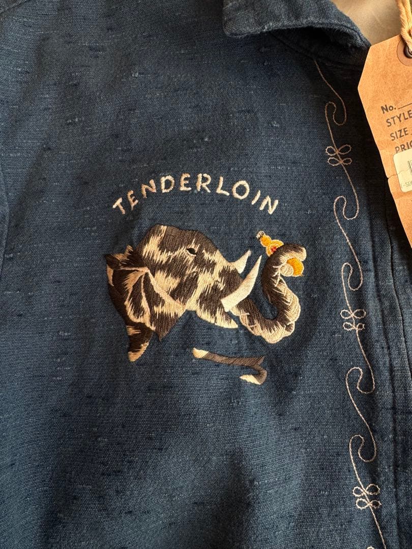 希少品　TENDERLOIN T-SOUVENIR JKT M Blue