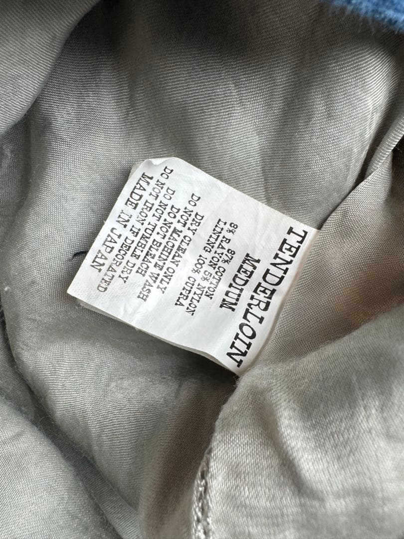 希少品　TENDERLOIN T-SOUVENIR JKT M Blue